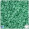 BeadTin Peridot Transparent 6mm Faceted Round Plastic Craft Beads (600pcs)